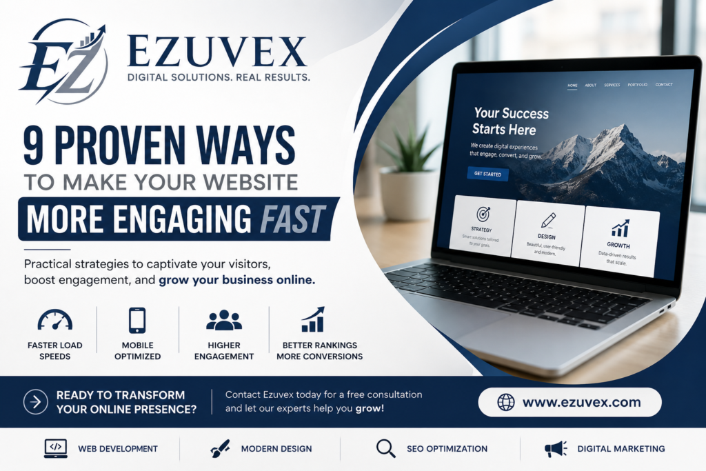make your website more engaging