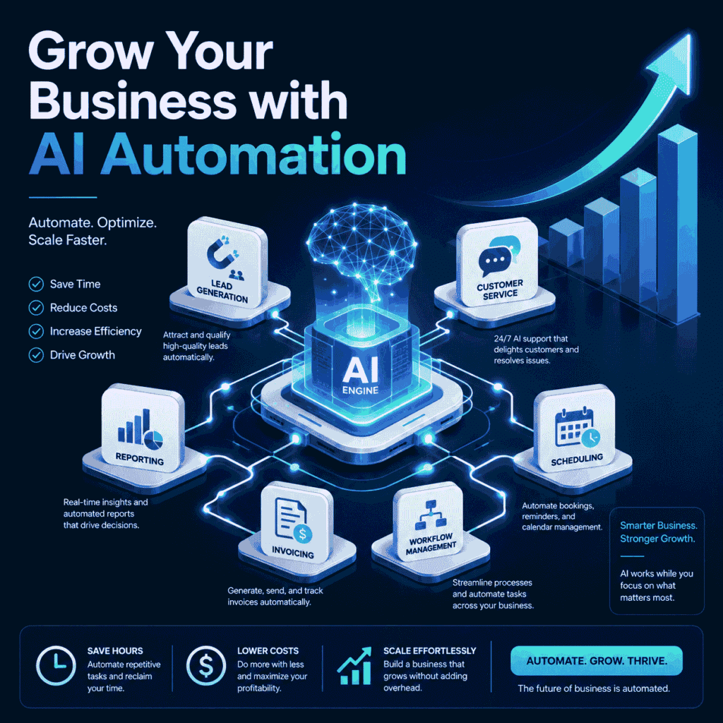  grow your business with ai automation