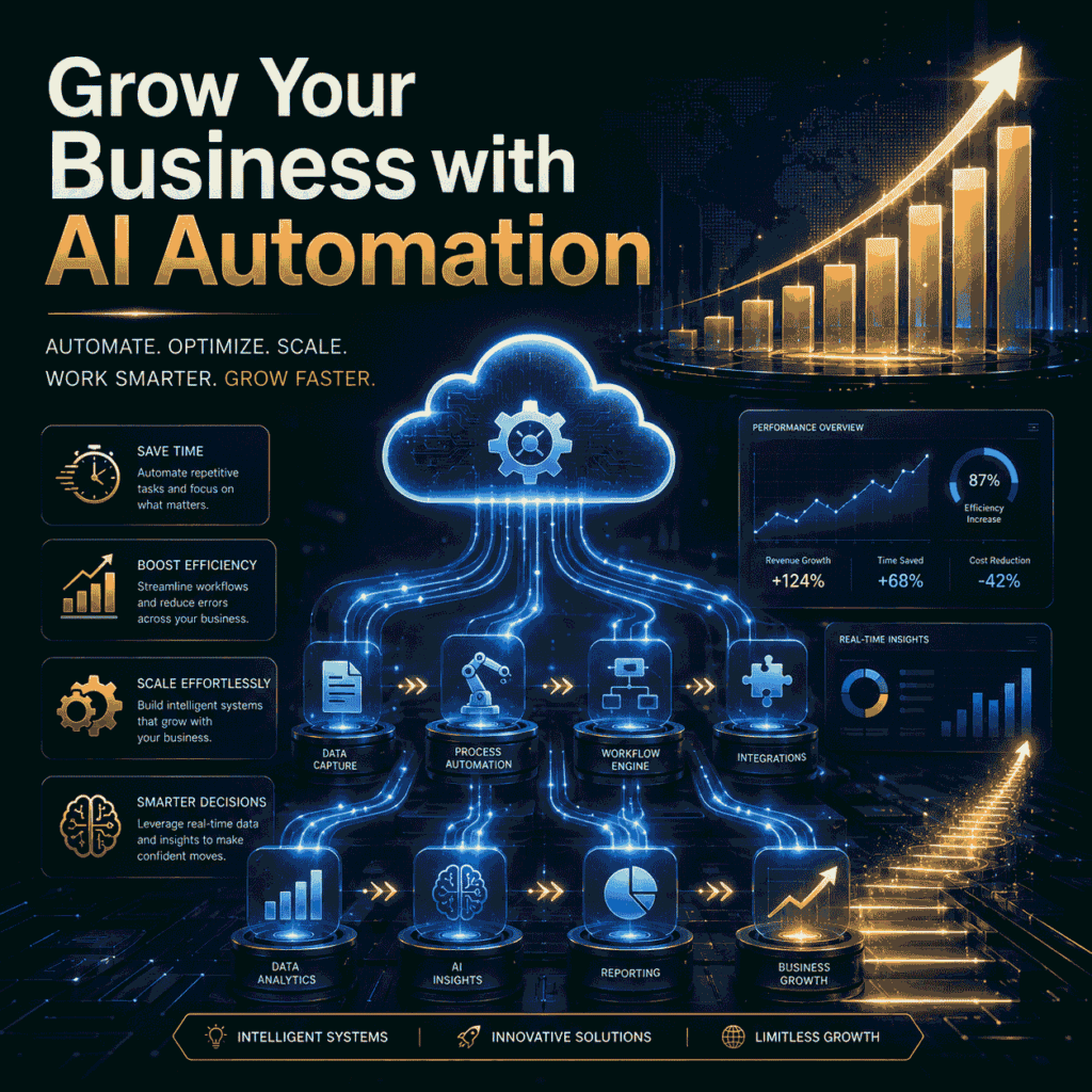 grow your business with ai automation